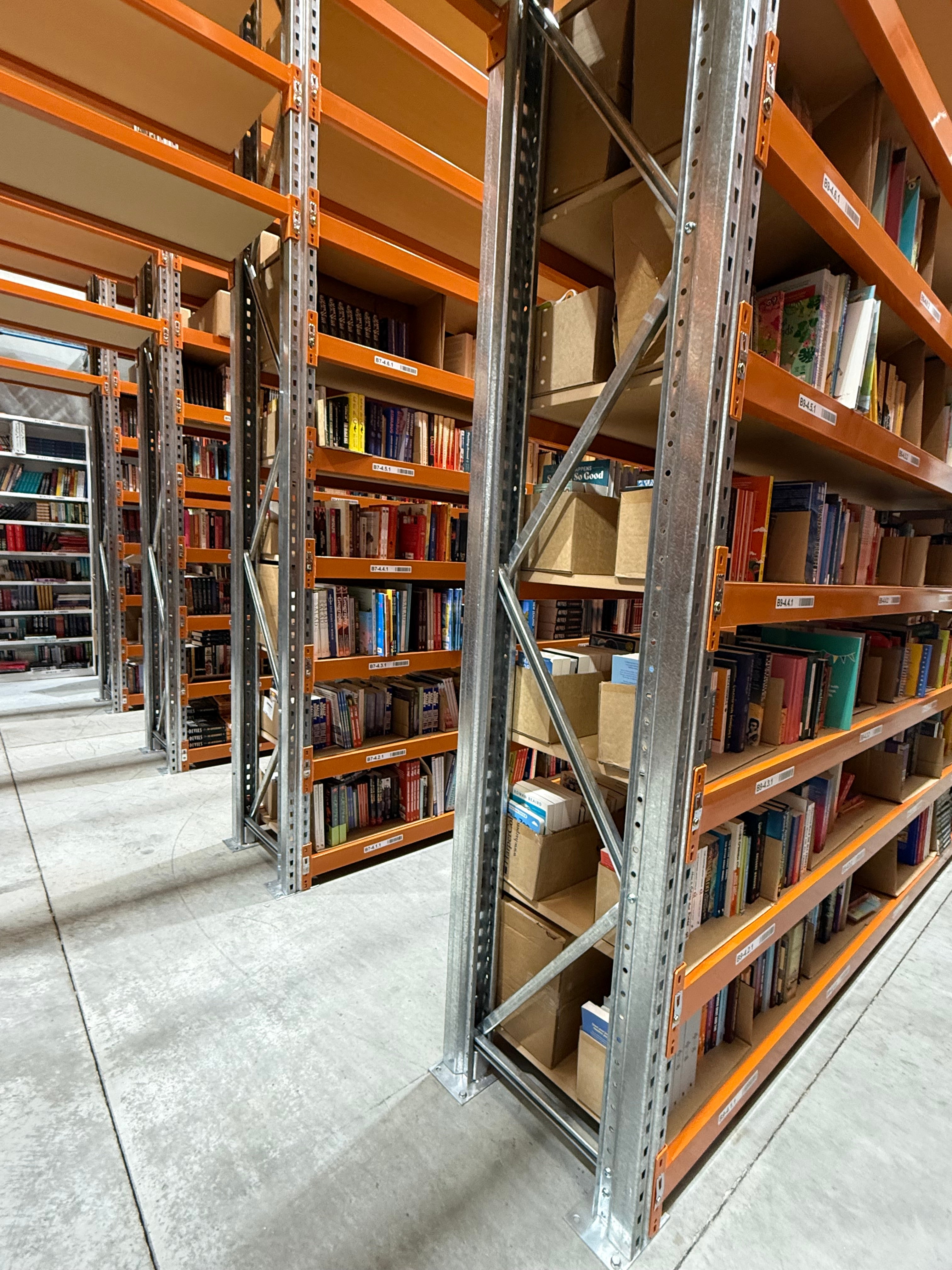 Inside the Book Hero warehouse in Auckland