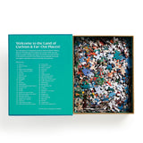 Galison Where's ________? Curious and Far Out Places - Search and Find Puzzle - 500 Piece